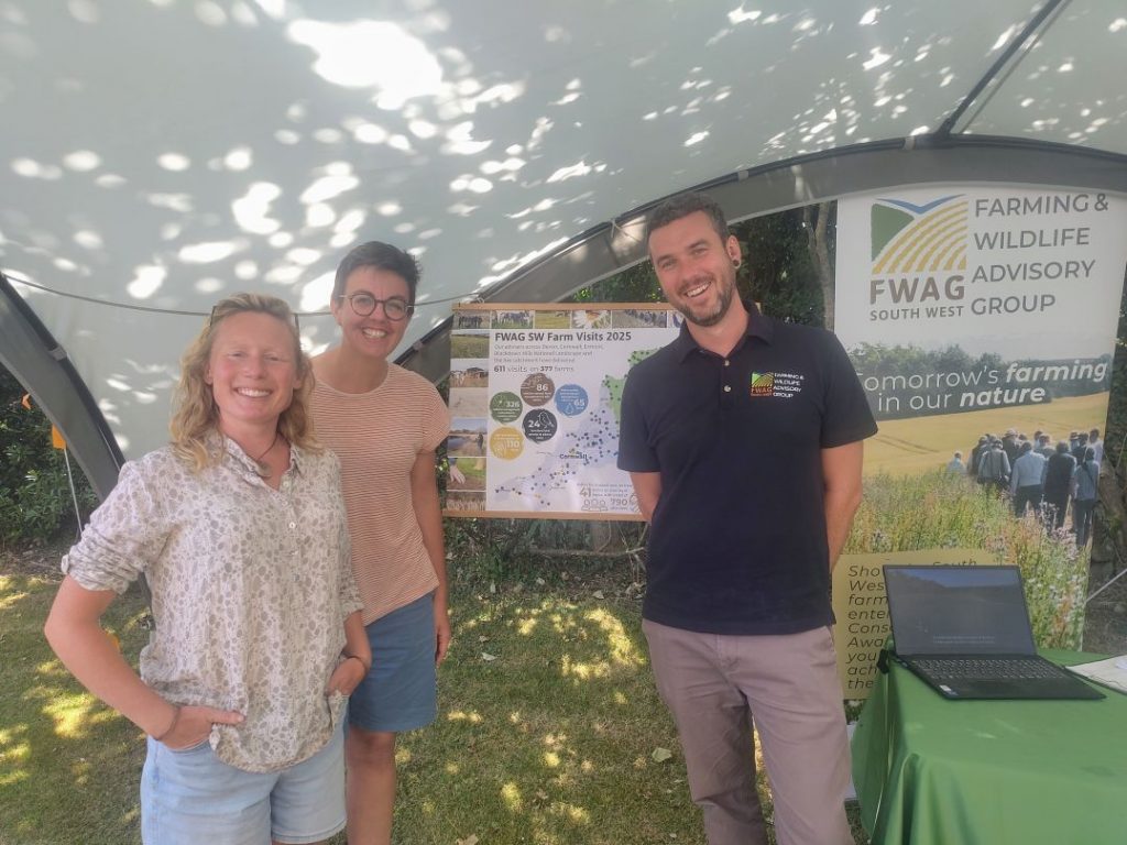Real Food garden Team with Richard Hollis FWAG Adviser